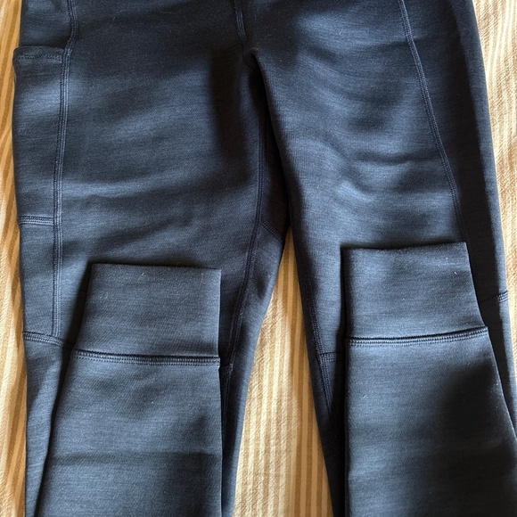 Backcountry navy thick leggings / base layer with phone pocket - Picture 4 of 6